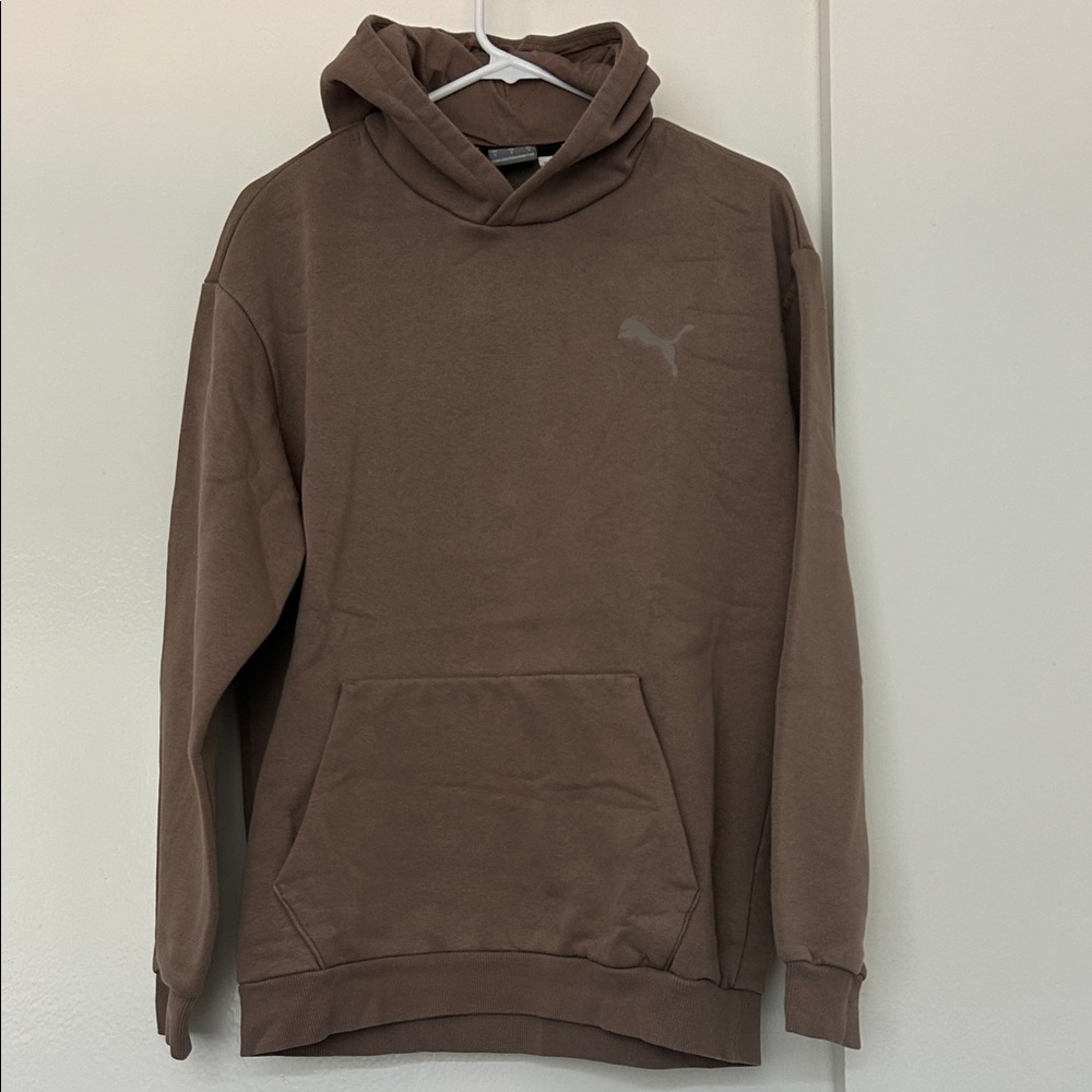 Puma Men's Chocolate Brown Hoodie